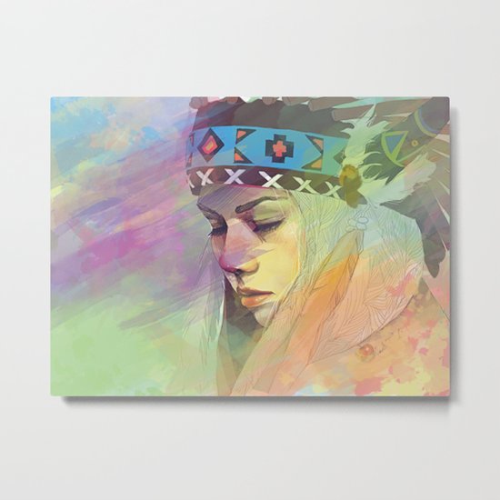 Colorful Daydream Metal Print