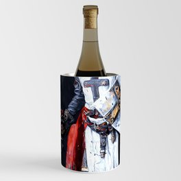 Steampunk Crusader Warrior Wine Chiller
