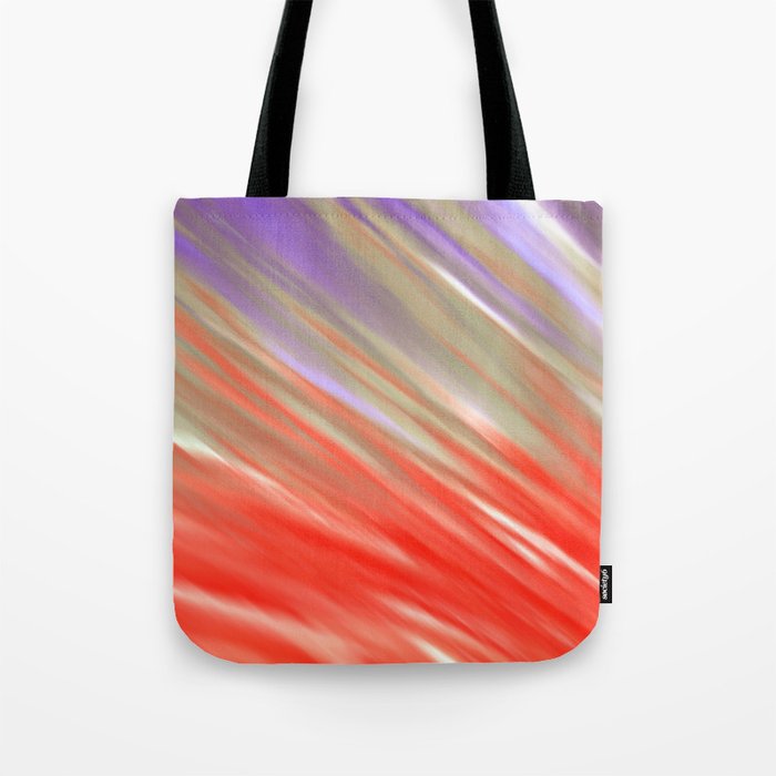 Crimson Aurora Tote Bag