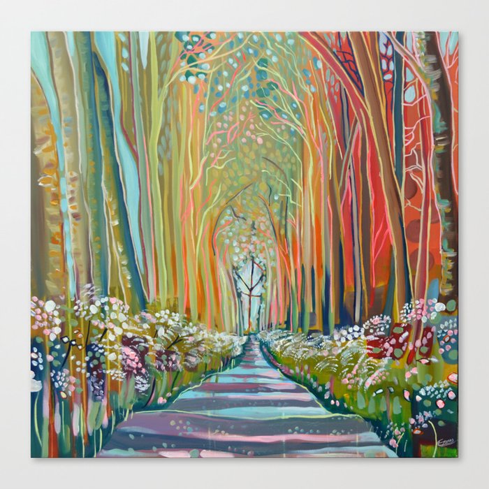 Cathedral of Tress Canvas Print