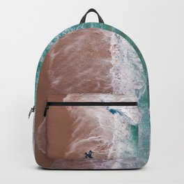 Surfers and the Beautiful Ocean Backpack