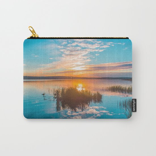River sunset Carry-All Pouch