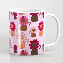 Flower Kitty Mug