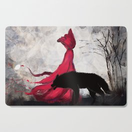 Red Riding Hood and Wolf  Cutting Board