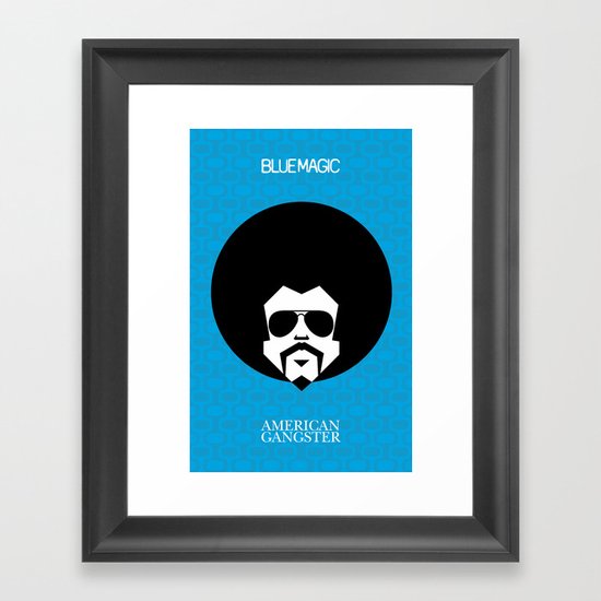 BlueMagic Framed Art Print
