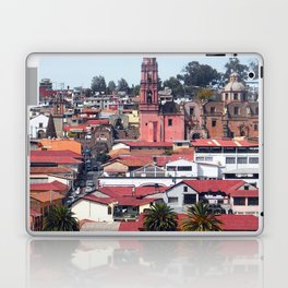 Mexico Photography - Beautiful Town In Mexico Laptop Skin