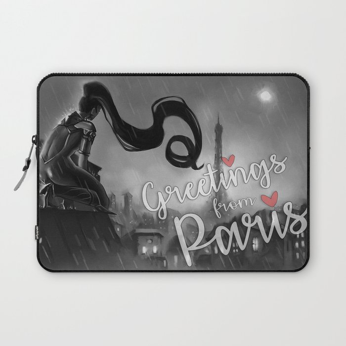 Paris at Midnight Laptop Sleeve