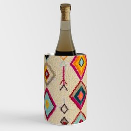 Berber colorfull carpet Wine Chiller