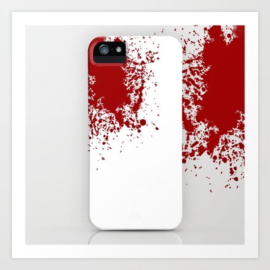 Bloody ... Art Print