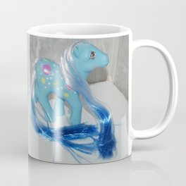 Night Glider rehaired gradient dyed hair my little pony vintage g1  Coffee Mug