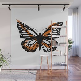 Monarch butterfly Wall Mural