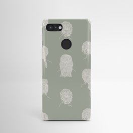 Braided Hairstyles - Dusty Green Android Case