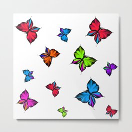 Butterflies  Metal Print | Acrylic, Watercolor, Girls, Illustration, Boys, Graphite, Graphicdesign, Digital, Cool, Butterflies 