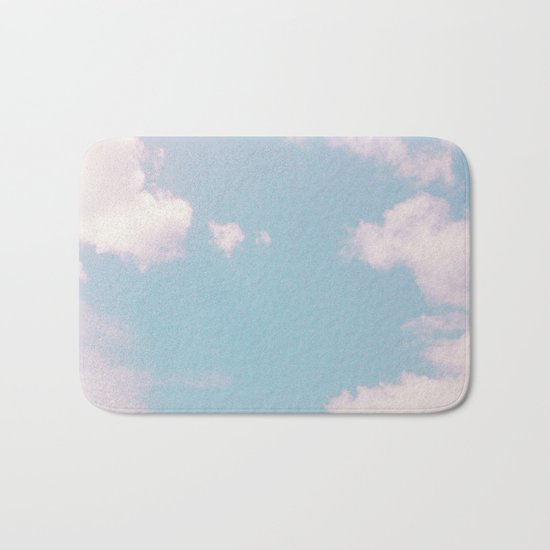 Every Cloud Has a Pink Lining Bath Mat