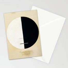 Buddhas standpoint in the Earthly life, 1920 by Hilma af Klint Stationery Card