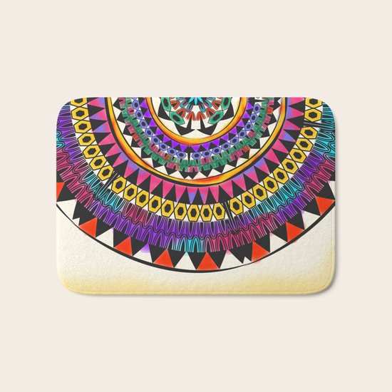 Mandala Bath Mat