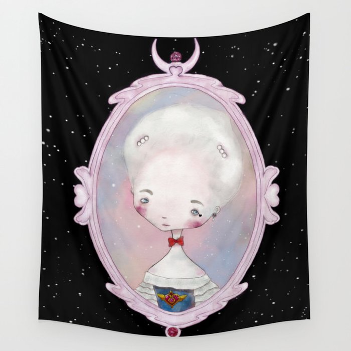 18th Century Sailor Moon Wall Tapestry By Liliumart Society6