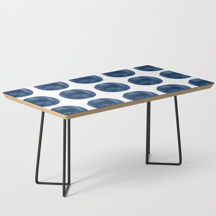 The Blue Dot Coffee Table By Basilique Society6