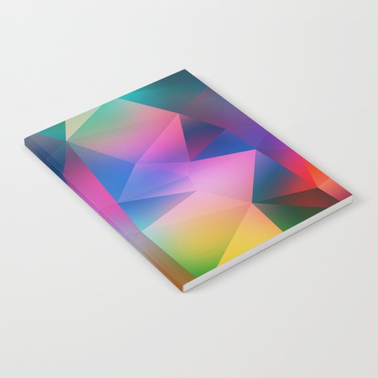 Crystal pattern Notebook