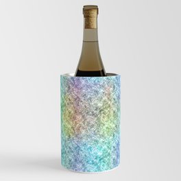 Glam Iridescent Glitter Sequins Wine Chiller