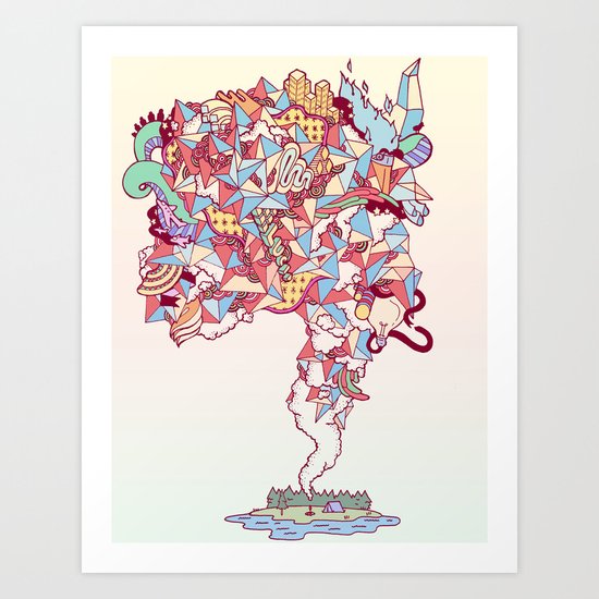 Thick Lucidity Art Print