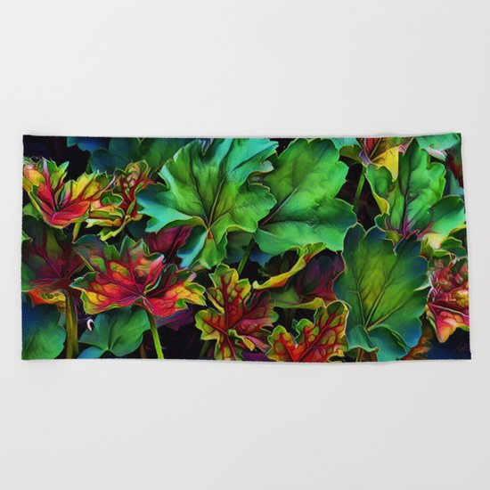Colorful Color Beach Towel