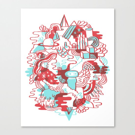 Space Deluxe Canvas Print
