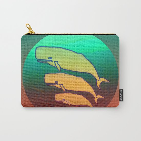 I am a Nature Lover / Whales Carry-All Pouch