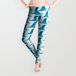 060 - Looking for the perfect wave pattern Leggings