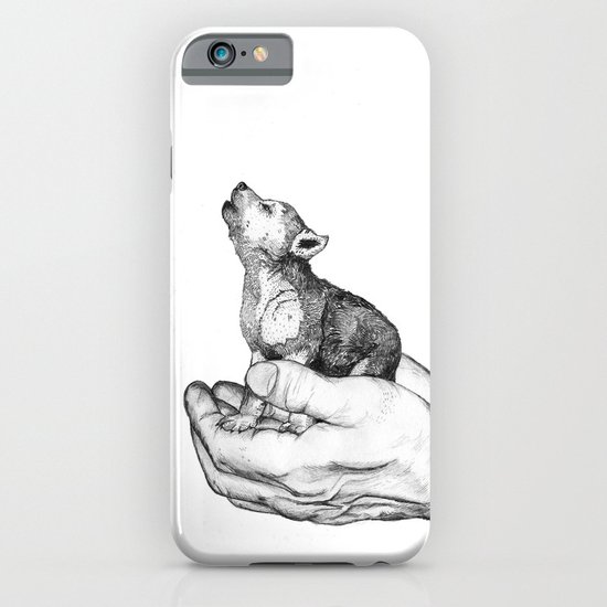 Wolf Cub // Graphite iPhone & iPod Case