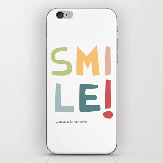 SMILE iPhone & iPod Skin