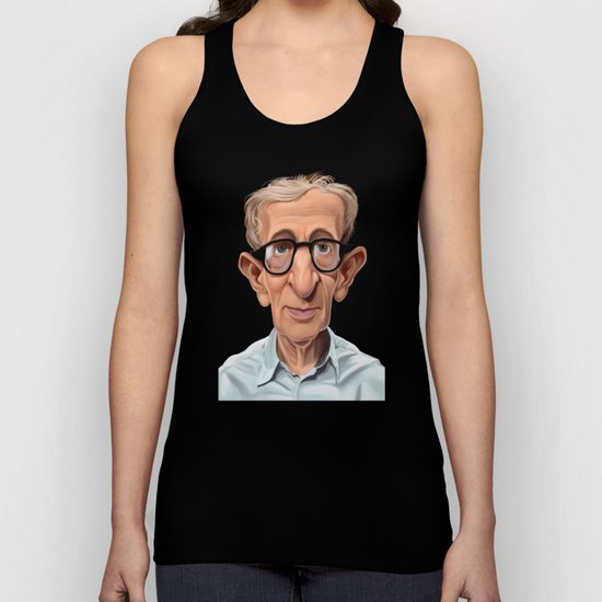 Celebrity Sunday ~ Woody Allen Unisex Tank Top
