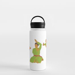 Indian Classical Dance Water Bottle