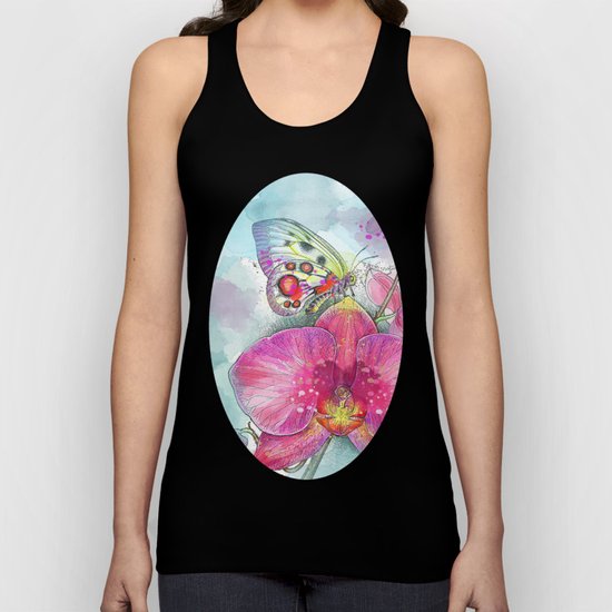 Orchids 03 Unisex Tank Top