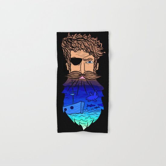 If This Beard Could Talk, Hair Series Hand & Bath Towel