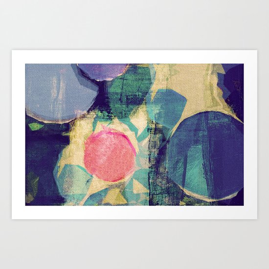 Bola de Gude Art Print