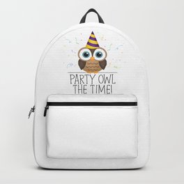 Party Owl The Time Backpack
