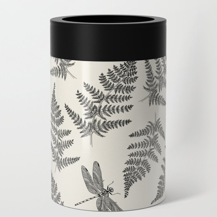 Ferns with Dragonflies Can Cooler