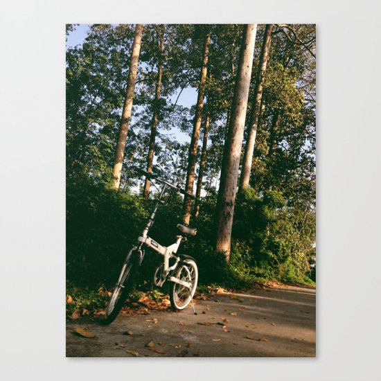 Trail Bike Canvas Print