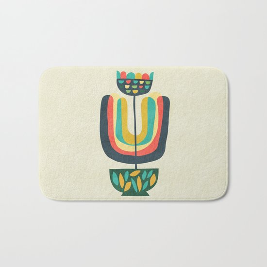 Potted Plant 3 Bath Mat