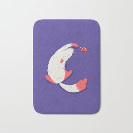 C for Cute Cat Bath Mat