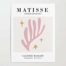 Matisse Pink Poster