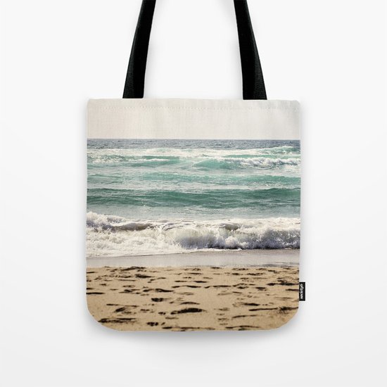 Walking In The Sand Tote Bag