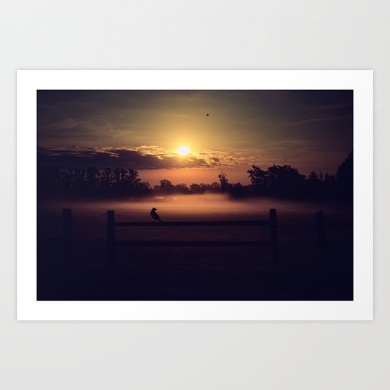 The Beginning Of The End Art Print