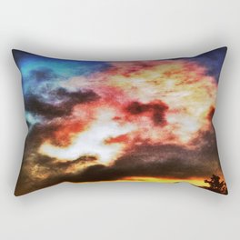 Cosmos Clouds Rectangular Pillow