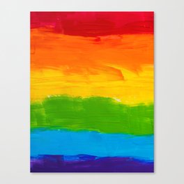 Psychedelic Rainbow Canvas Print