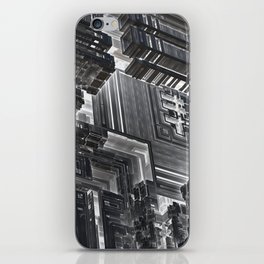 surreal futuristic abstract digital 3d fractal design art  iPhone Skin