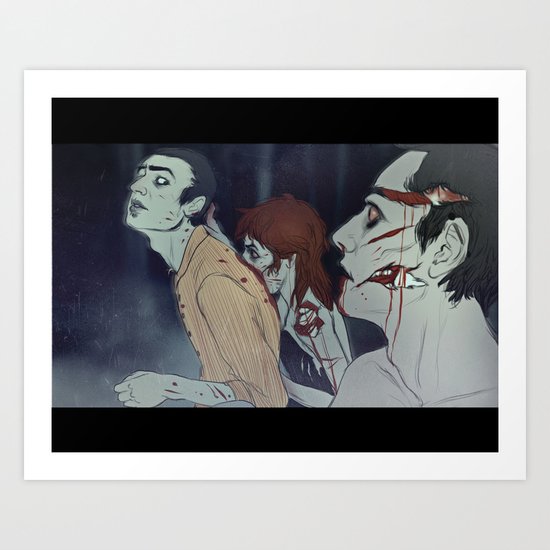 friendsgonebad Art Print
