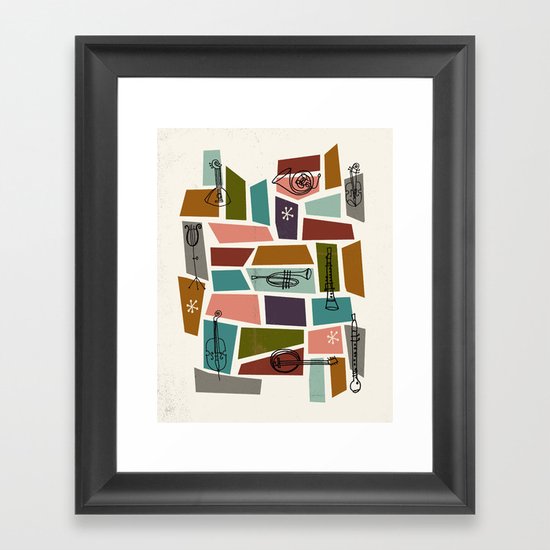 Music Framed Art Print