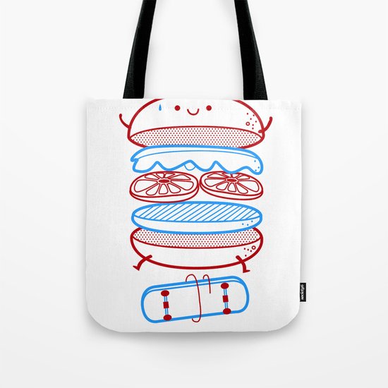 Street burger Tote Bag